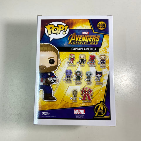 Captain America (Infinity War) - Marvel Funko Pop 299 Walmart Exclusive