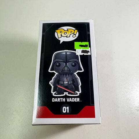 Darth Vader - Star Wars Funko Pop 01 Vinyl Figure (11.4 Cm L × 8.9 Cm W × 15.9 Cm H)