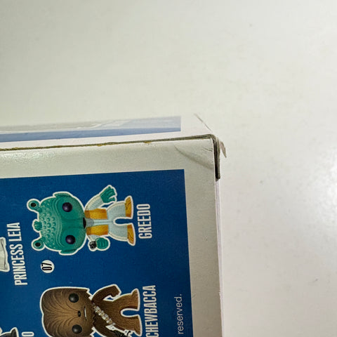 Darth Vader LARGE FONT BLUE BOX - Star Wars Funko Pop Vinyl Figure (11.4 Cm L × 8.9 Cm W × 15.9 Cm H)