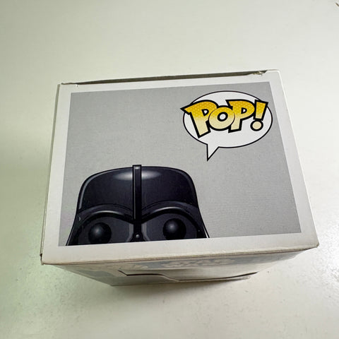 Darth Vader LARGE FONT BLUE BOX - Star Wars Funko Pop Vinyl Figure (11.4 Cm L × 8.9 Cm W × 15.9 Cm H)