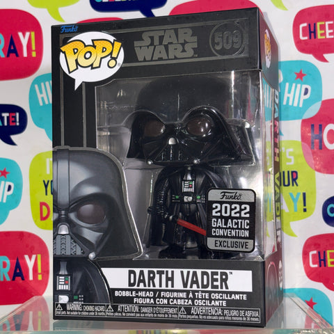 Darth Vader- Star Wars Funko Pop 509 Vinyl Figure (11.4 Cm L × 8.9 Cm W × 15.9 Cm H)