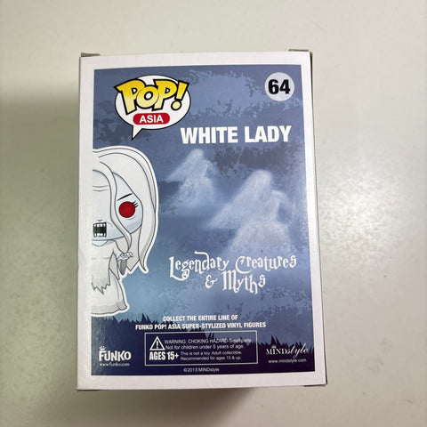 Legendary Creatures & Myths - White Lady Funko Pop 64 Glow in The Dark Funko 2016 Pop Asia