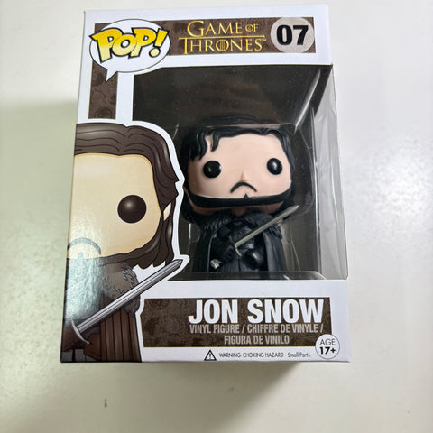 Jon Snow - Game of Thrones Funko Pop 07 Vinyl Figure (11.4 Cm L × 8.9 Cm W × 15.9 Cm H)