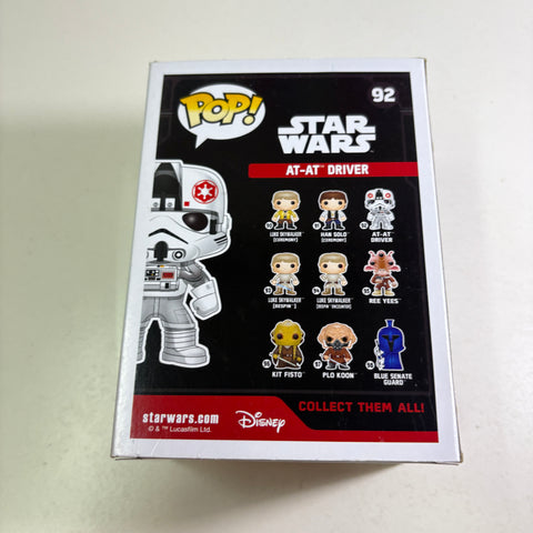 AT-AT Driver - Star Wars Funko Pop 92 Vinyl Figure (11.4 Cm L × 8.9 Cm W × 15.9 Cm H)