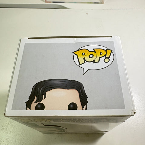 BOX FLAWS VIEW PHOTOS Jon Snow Castle Black - Game of Thrones Funko Pop 26 Vinyl Figure (11.4 Cm L × 8.9 Cm W × 15.9 Cm H)