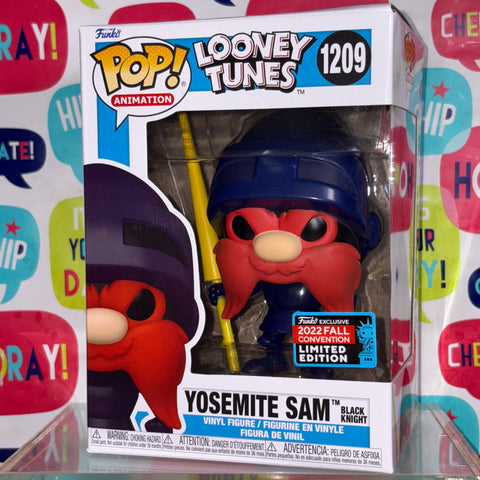 Looney Tunes - Yosemite Sam Black Knight Funko Pop 1209 Fall Convention 2022