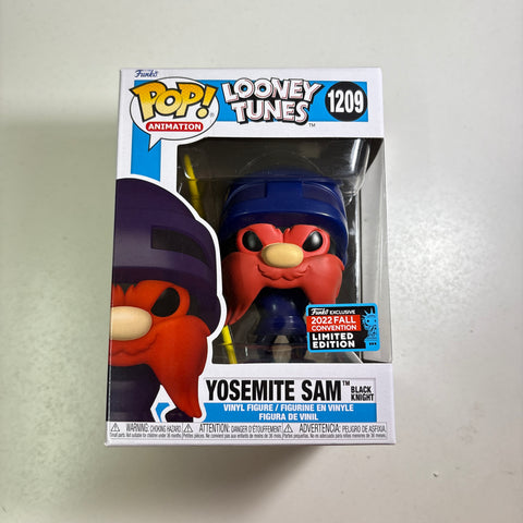 Looney Tunes - Yosemite Sam Black Knight Funko Pop 1209 Fall Convention 2022