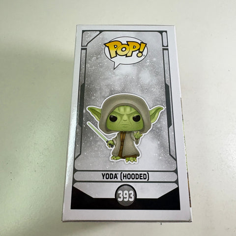 Yoda Hooded - Star Wars Funko Pop 393 Vinyl Figure (11.4 Cm L × 8.9 Cm W × 15.9 Cm H)