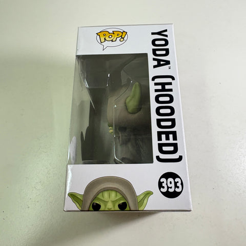 Yoda Hooded - Star Wars Funko Pop 393 Vinyl Figure (11.4 Cm L × 8.9 Cm W × 15.9 Cm H)