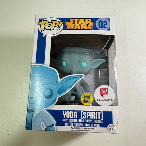 Yoda SPIRIT - Star Wars Funko Pop 02 Vinyl Figure (11.4 Cm L × 8.9 Cm W × 15.9 Cm H)