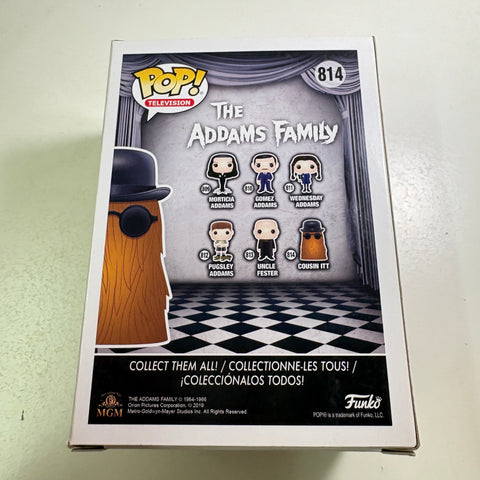 BOX FLAWS VIEW PHOTOS Cousin Itt - The Addams Family Funko Pop 814 (11.4 Cm L × 8.9 Cm W × 15.9 Cm H)