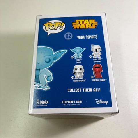 Yoda SPIRIT - Star Wars Funko Pop 02 Vinyl Figure (11.4 Cm L × 8.9 Cm W × 15.9 Cm H)