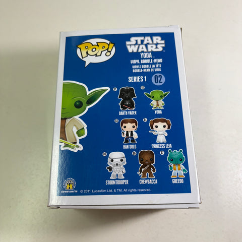 Yoda Green - Star Wars Funko Pop 02 Vinyl Figure (11.4 Cm L × 8.9 Cm W × 15.9 Cm H)