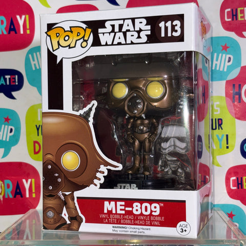 ME-809 - Star Wars Funko Pop 113 Vinyl Figure (11.4 Cm L × 8.9 Cm W × 15.9 Cm H)