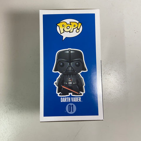 Star Wars - Darth Vader (Large Font 2011 Release) Funko Pop 01