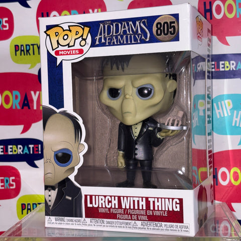 Lurch Addams - The Addams Family Funko Pop 805 (11.4 Cm L × 8.9 Cm W × 15.9 Cm H)