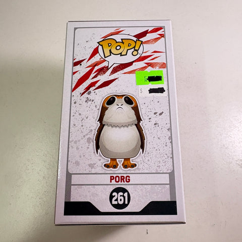 Porg - Star Wars Funko Pop 261 Vinyl Figure (11.4 Cm L × 8.9 Cm W × 15.9 Cm H)