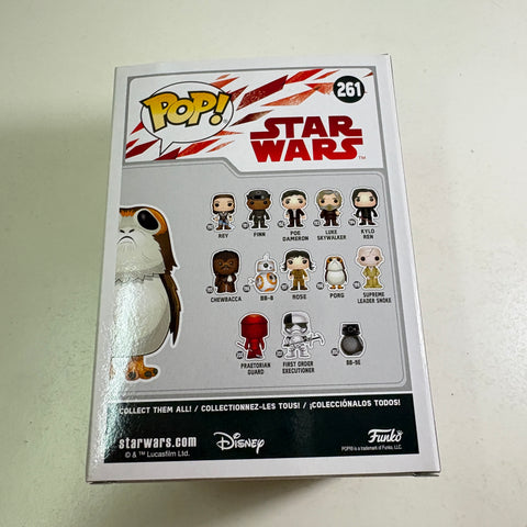 Porg - Star Wars Funko Pop 261 Vinyl Figure (11.4 Cm L × 8.9 Cm W × 15.9 Cm H)