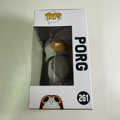 Porg - Star Wars Funko Pop 261 Vinyl Figure (11.4 Cm L × 8.9 Cm W × 15.9 Cm H)