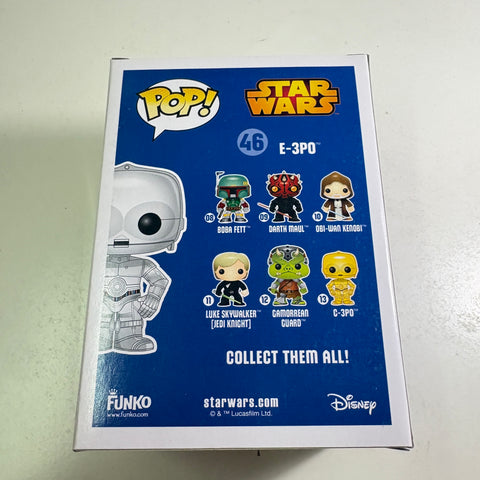E-3PO - Star Wars Funko Pop 46 Vinyl Figure (11.4 Cm L × 8.9 Cm W × 15.9 Cm H)