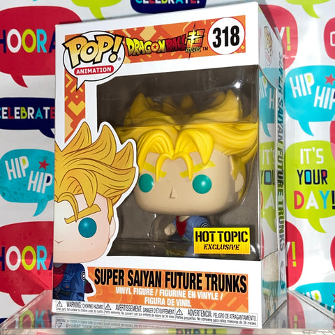 Dragon Ball Z - Trunks (Super Saiyan)  Funko Pop 318 Hot Topic Exclusive