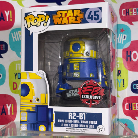 R2-B1 - Star Wars Funko Pop 45 Vinyl Figure (11.4 Cm L × 8.9 Cm W × 15.9 Cm H)