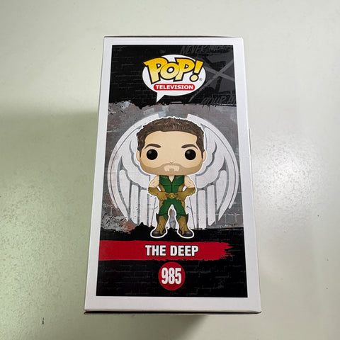 BOX FLAWS VIEW PHOTOS The Deep - The Boys Funko Pop 985 Vinyl Figure Spring Convention (11.4 Cm L × 8.9 Cm W × 15.9 Cm H)