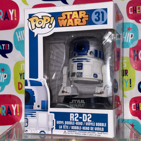 R2-D2 - Star Wars Funko Pop 31 Vinyl Figure (11.4 Cm L × 8.9 Cm W × 15.9 Cm H)