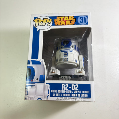 R2-D2 - Star Wars Funko Pop 31 Vinyl Figure (11.4 Cm L × 8.9 Cm W × 15.9 Cm H)
