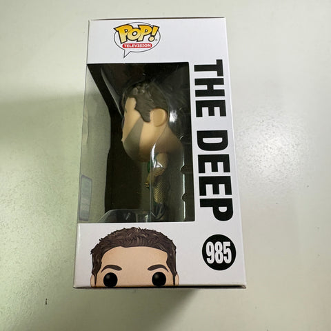 BOX FLAWS VIEW PHOTOS The Deep - The Boys Funko Pop 985 Vinyl Figure Spring Convention (11.4 Cm L × 8.9 Cm W × 15.9 Cm H)