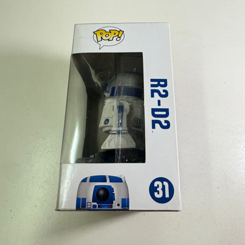 R2-D2 - Star Wars Funko Pop 31 Vinyl Figure (11.4 Cm L × 8.9 Cm W × 15.9 Cm H)