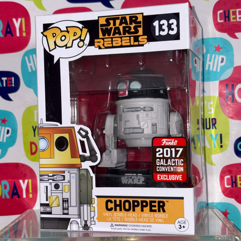 Chopper - Star Wars Funko Pop 133 Vinyl Figure (11.4 Cm L × 8.9 Cm W × 15.9 Cm H)