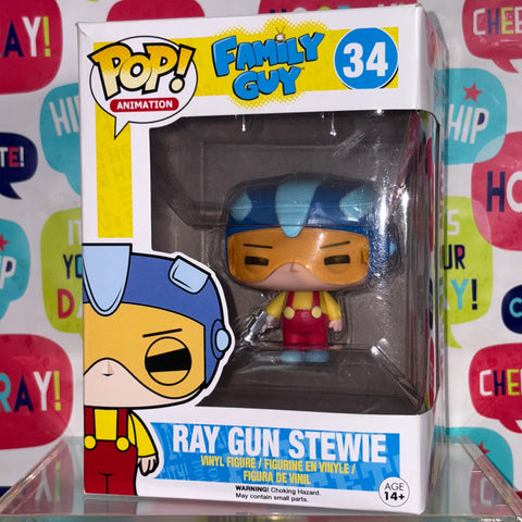 Family Guy - Ray Gun Stewie Funko Pop 34