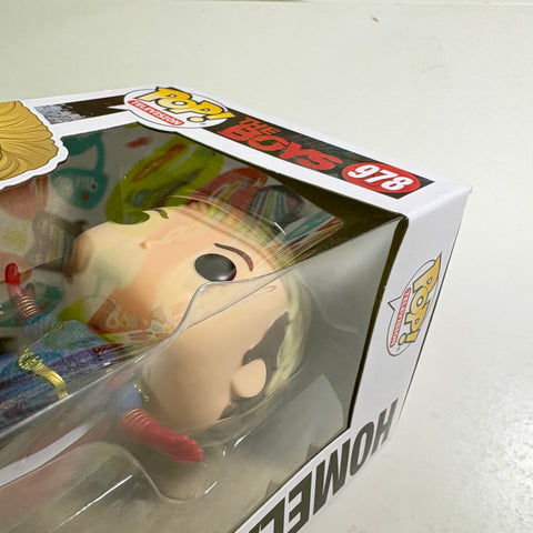 BOX DAMAGE VIEW PHOTOS Homelander- The Boys Funko Pop 978 Vinyl Figure  (11.4 Cm L × 8.9 Cm W × 15.9 Cm H)