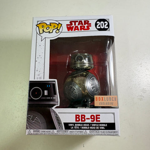 BB-9E - Star Wars Funko Pop 202 Vinyl Figure (11.4 Cm L × 8.9 Cm W × 15.9 Cm H)
