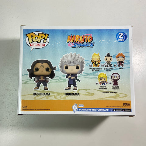 Naruto - Hasirama & Tobirama (Metallic) 2 Pack Funko Pop Exclusive
