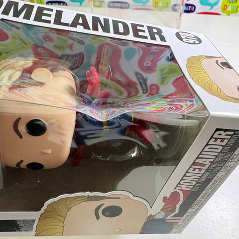 BOX DAMAGE VIEW PHOTOS Homelander- The Boys Funko Pop 978 Vinyl Figure  (11.4 Cm L × 8.9 Cm W × 15.9 Cm H)