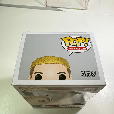 BOX DAMAGE VIEW PHOTOS Homelander- The Boys Funko Pop 978 Vinyl Figure  (11.4 Cm L × 8.9 Cm W × 15.9 Cm H)