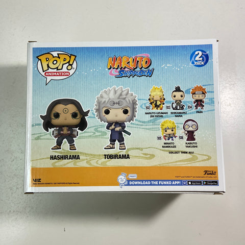Naruto - Hasirama & Tobirama (Metallic) 2 Pack Funko Pop Exclusive