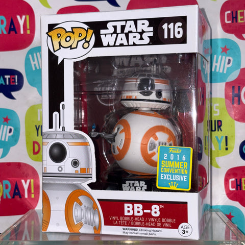 BB-8 - Star Wars Funko Pop 116 Vinyl Figure (11.4 Cm L × 8.9 Cm W × 15.9 Cm H)