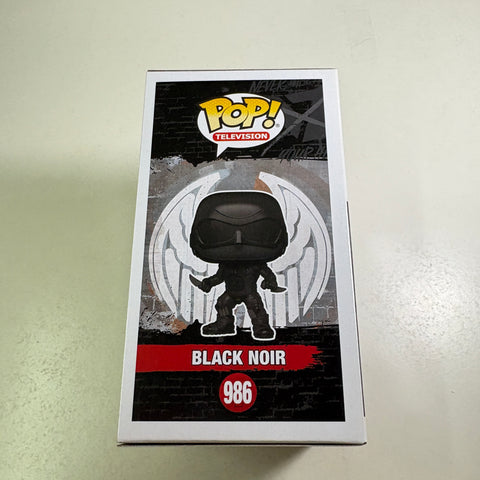Black Noir - The Boys Funko Pop 986 Vinyl Figure  (11.4 Cm L × 8.9 Cm W × 15.9 Cm H)