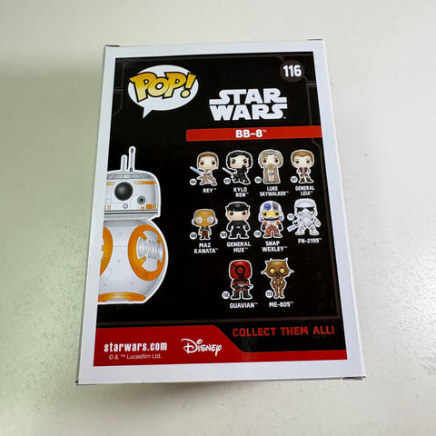 BB-8 - Star Wars Funko Pop 116 Vinyl Figure (11.4 Cm L × 8.9 Cm W × 15.9 Cm H)