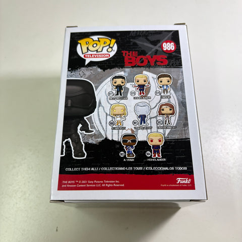 Black Noir - The Boys Funko Pop 986 Vinyl Figure  (11.4 Cm L × 8.9 Cm W × 15.9 Cm H)