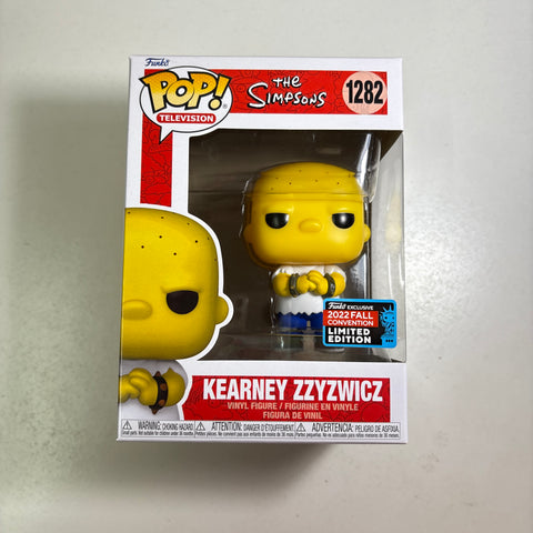 The Simpsons - Kearney Zzyzwicz Funko Pop 1282 Fall Convention 2022