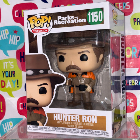 Hunter Ron - Parks and Recreation Funko Pop 1147 Vinyl Figure  (11.4 Cm L × 8.9 Cm W × 15.9 Cm H)