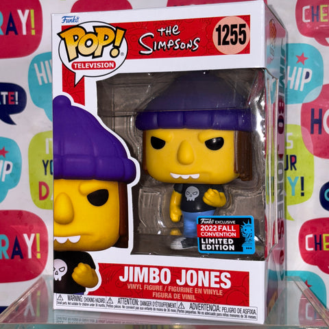 The Simpsons - Jimbo Jones Funko Pop 1255 Fall Convention 2022
