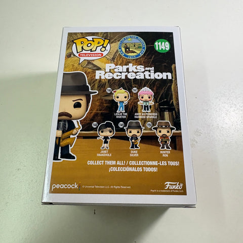 Duke Silver - Parks and Recreation Funko Pop 1149 Vinyl Figure  (11.4 Cm L × 8.9 Cm W × 15.9 Cm H)