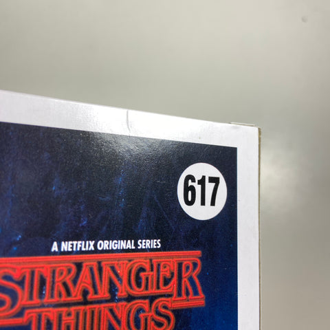 Stranger Things - Dustin (Snowball Dance)  Funko Pop 617(SDCC STICKER IS NOT REAL but figure and box are authentic)