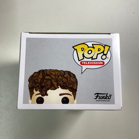 Stranger Things - Dustin (Snowball Dance)  Funko Pop 617(SDCC STICKER IS NOT REAL but figure and box are authentic)