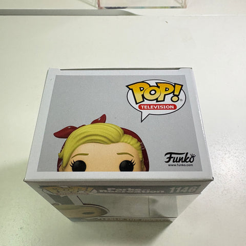 Leslie The Riveter - Parks and Recreation Funko Pop 1146 Vinyl Figure  (11.4 Cm L × 8.9 Cm W × 15.9 Cm H)